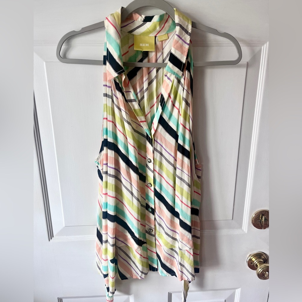 Anthropologie Sleeveless Blouse